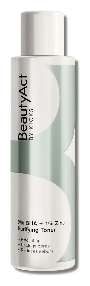 BeautyAct 2% BHA + 1% Zinc Purifying Toner