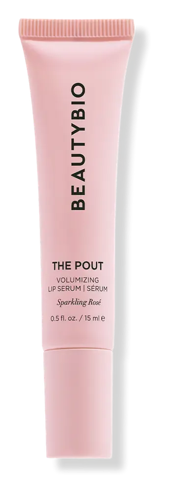 BeautyBio The Pout Sparkling Rosé Volumizing Lip Serum