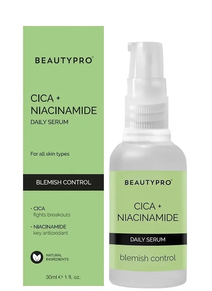 BeautyPro Cica + Niacinamide Blemish Control Daily Serum