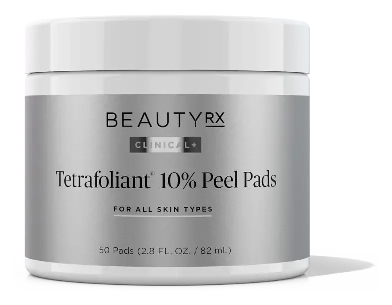 BeautyRx Tetrafoliant® 10% Peel Pads (with Glycolic)
