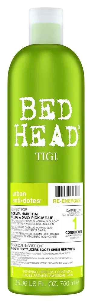 Bed Head by TIGI Re-Energize Conditioner: Urban Antidotes #1