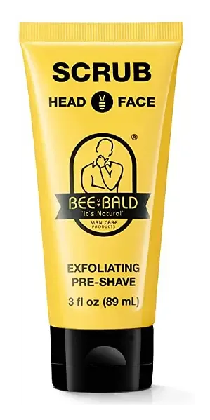Bee Bald Scrub Exfoliating Pre-Shave