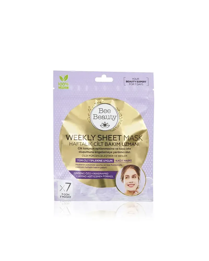 Bee Beauty Weekly Sheet Mask