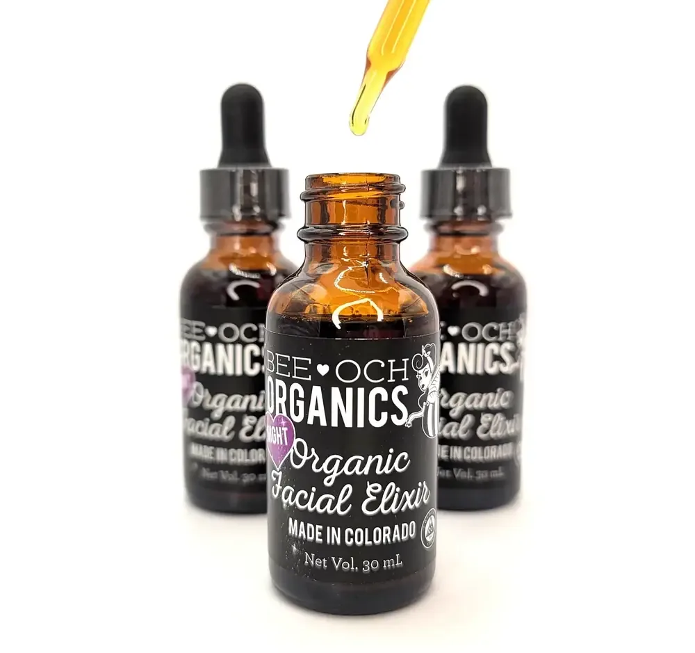 Bee-Och Night Organic Facial Elixir
