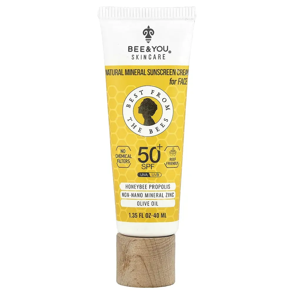 Bee&You Natural Mineral Sunscreen Cream For Face SPF 50+