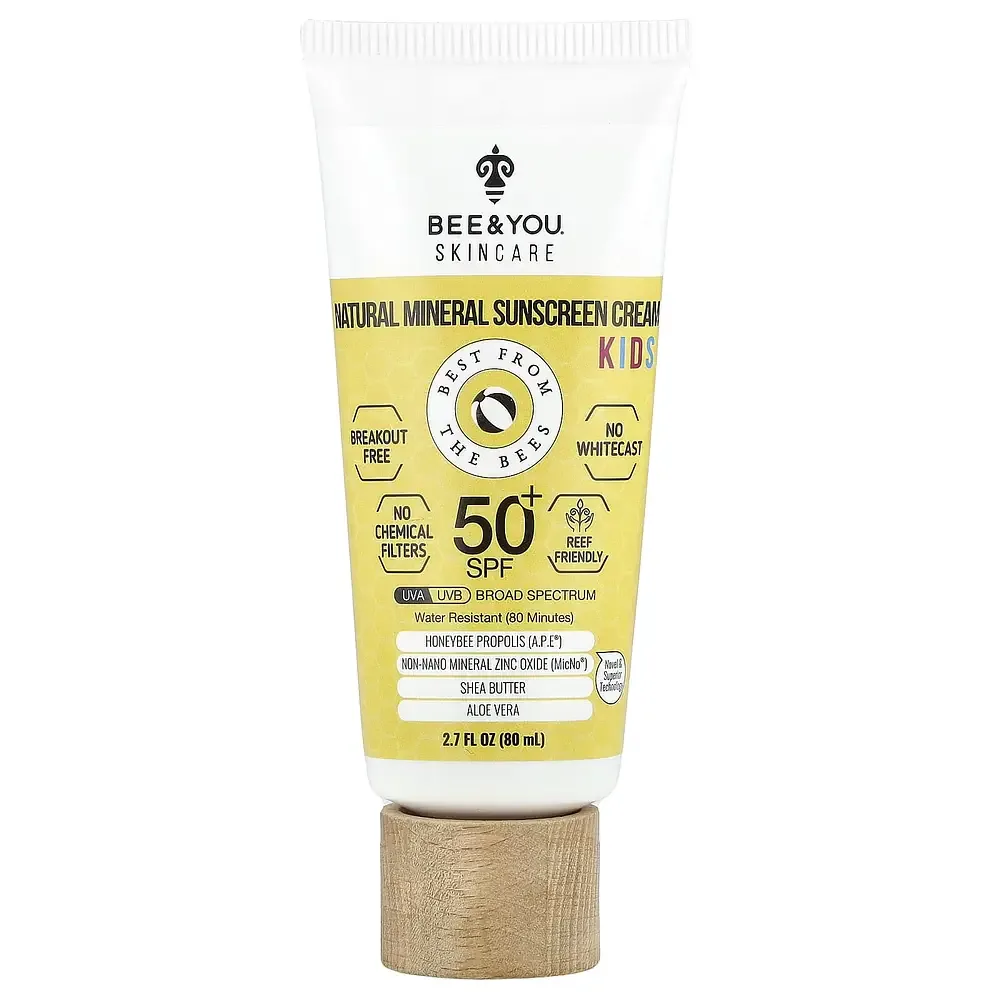 Bee&You Natural Mineral Sunscreen Cream For Kids SPF 50+