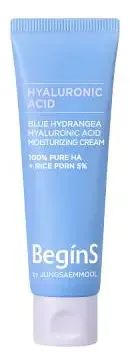 BeginS Blue Hydrangea Hyaluronic Acid Moisturizing Cream