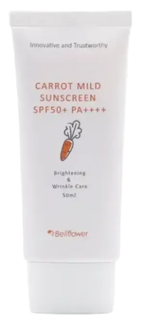Bellflower Carrot Mild Sunscreen SPF 50+ PA++++
