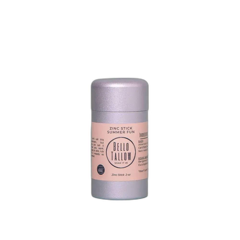 Bello Tallow Summer Fun Zinc Stick