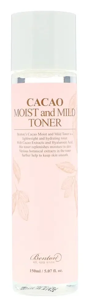 BENTON Cacao Moist and Mild Toner