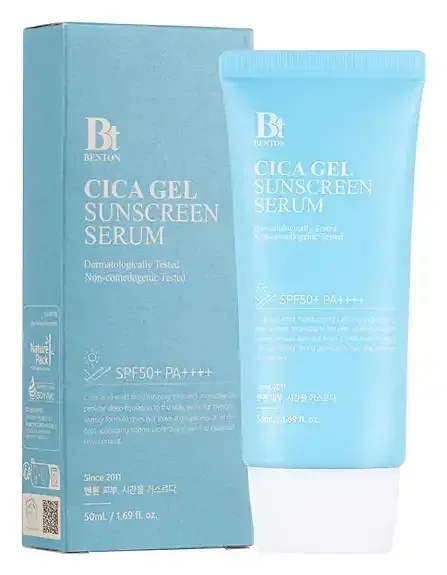 BENTON Cica Gel Sunscreen Serum SPF50+