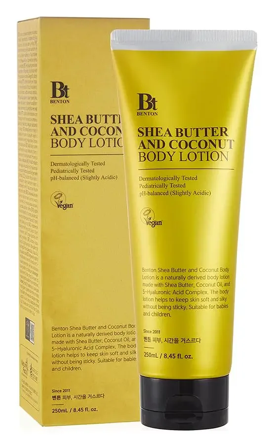 BENTON Shea Butter and Coconut Body Lotion