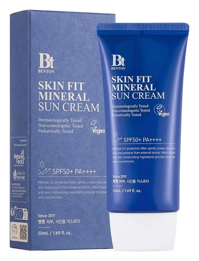 BENTON Skin Fit Mineral Sun Cream SPF 50+