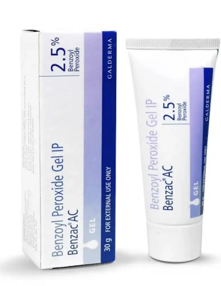 Benzac Benzoyl Peroxide Gel IP 2.5%