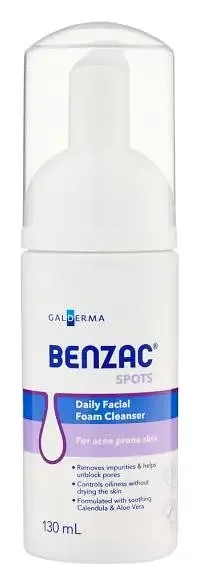 Benzac Daily Facial Foam Cleanser