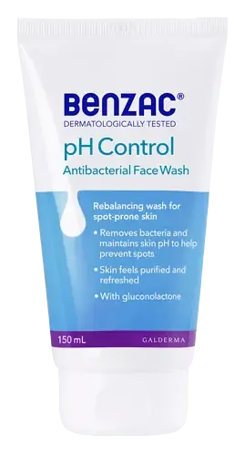 Benzac pH Control Antibacterial Facial Wash