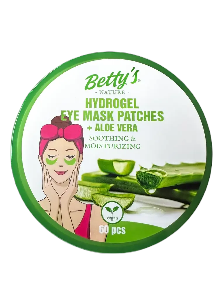 Betty's Nature Hydrogel Eye Mask Patches + Aloe Vera