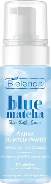 Bielenda Blue Matcha Blue Fluffy Face Cleansing Foam