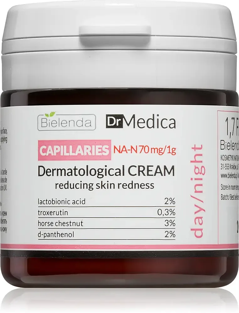 Bielenda Dr Medica Capillaries Dermatological Face Cream Day/Night