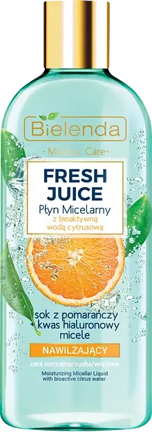Bielenda Fresh Juice Nawilżający Płyn Micelarny Pomarańcza