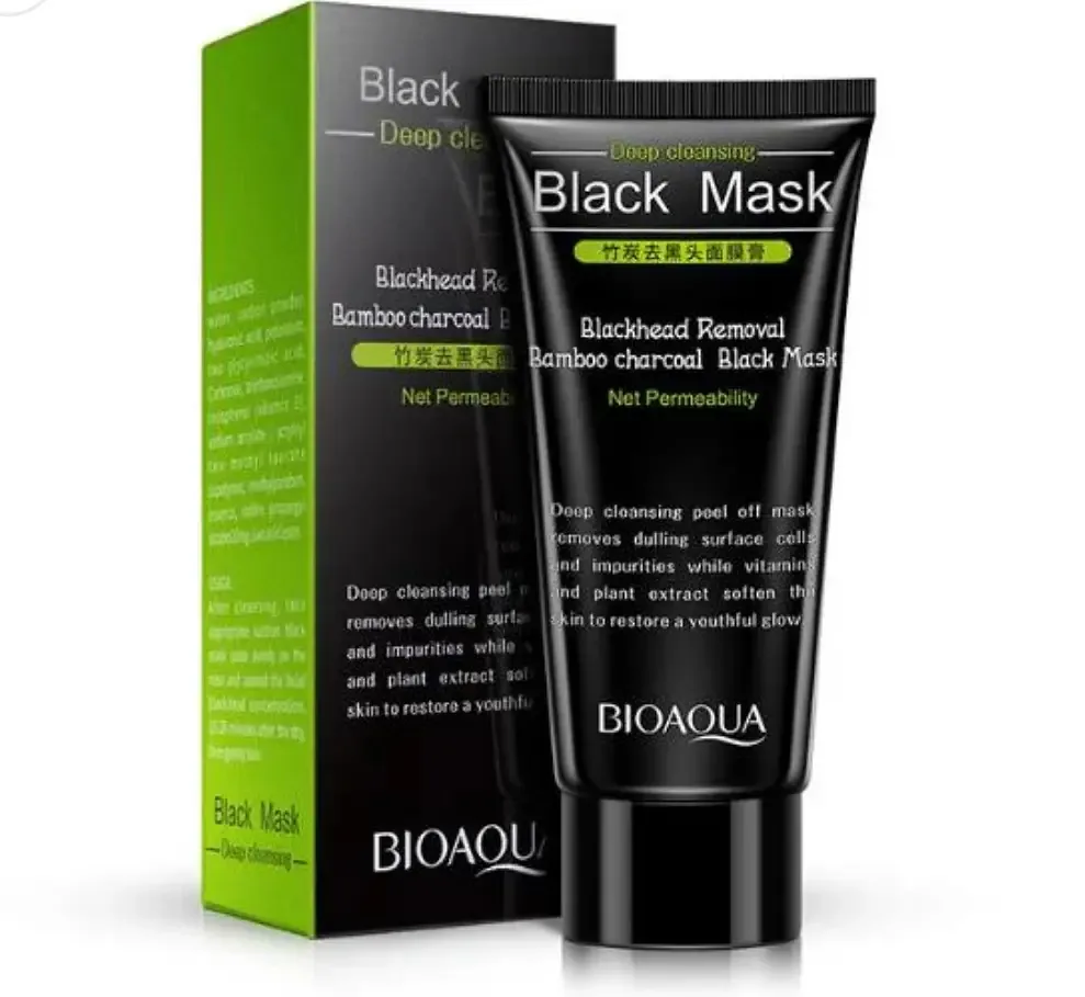 Bioaqua Activated Blackhead Removal Bamboo Charcoal Black Mask