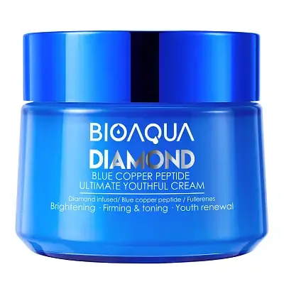 Bioaqua Diamond Blue Copper Peptide Ultimate Youthful Cream