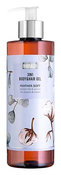 Biobaza 3in1 Shower Gel Feather Soft