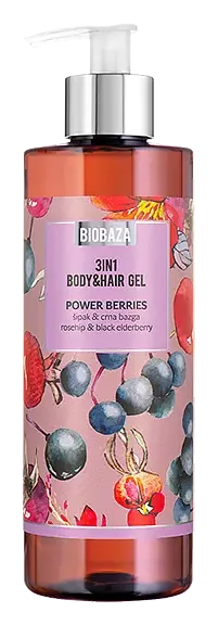 Biobaza 3in1 Shower Gel Power Berries