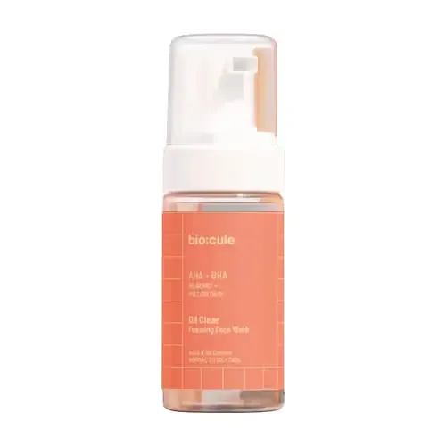 biocule Oil Clear Foaming Face Wash