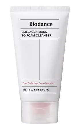 Biodance Collagen Mask To Foam Cleanser