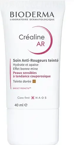 Bioderma Crealine AR Soin Anti-Rougeurs Teinté Crème