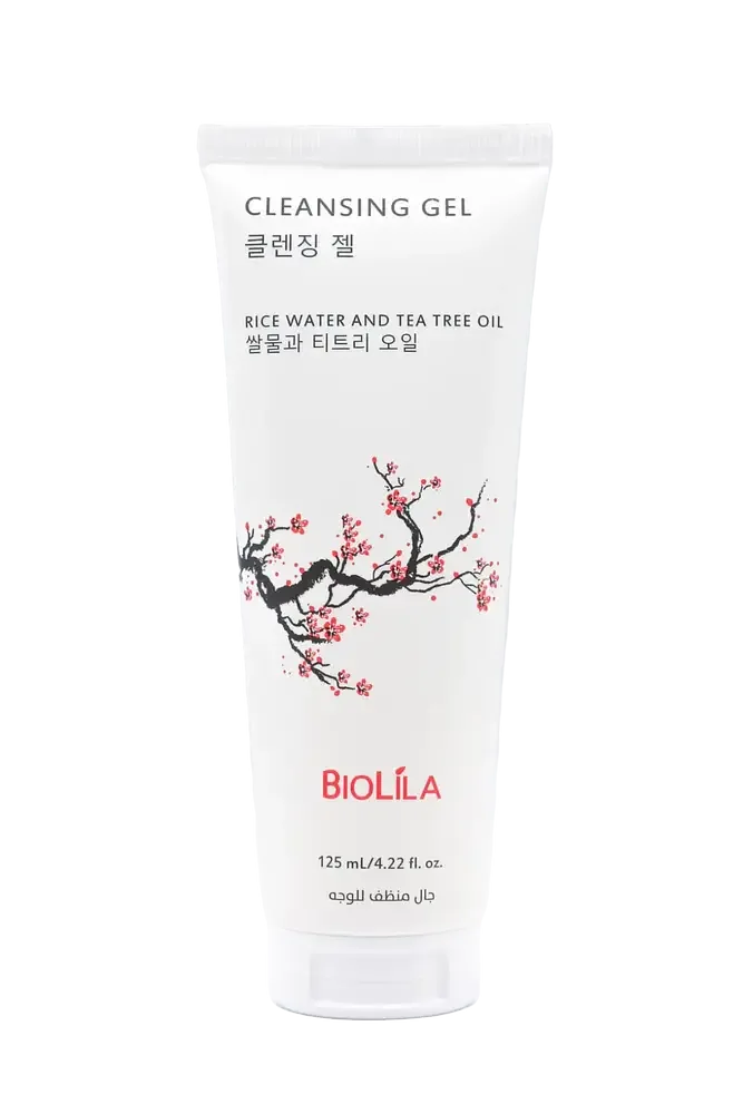 Biolila Rice Water And Tea Tree Oil Cleansing Gel