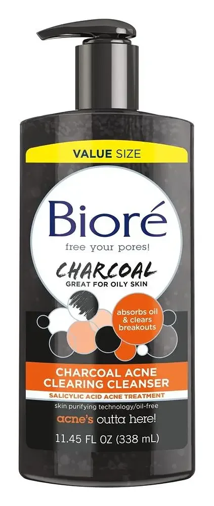 Biore Charcoal Acne Daily Cleanser