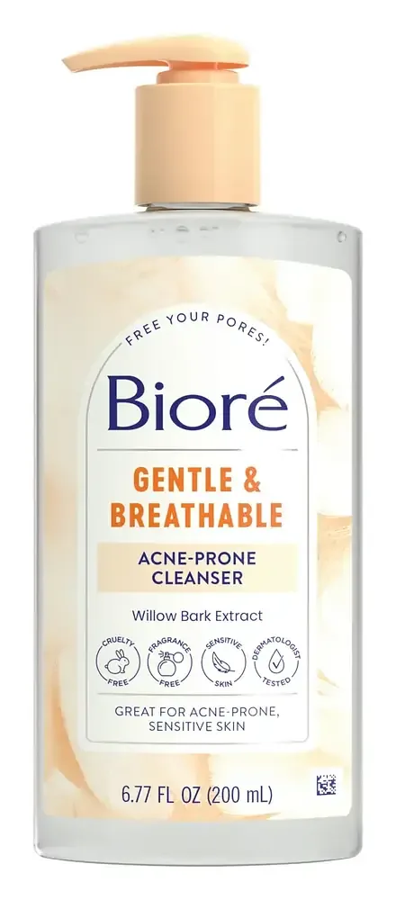 Biore Gentle & Breathable Acne-Prone Cleanser