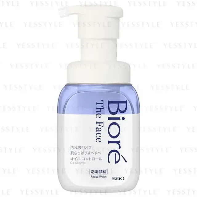 Biore The Face Foam Facial Cleanser Oil Control
