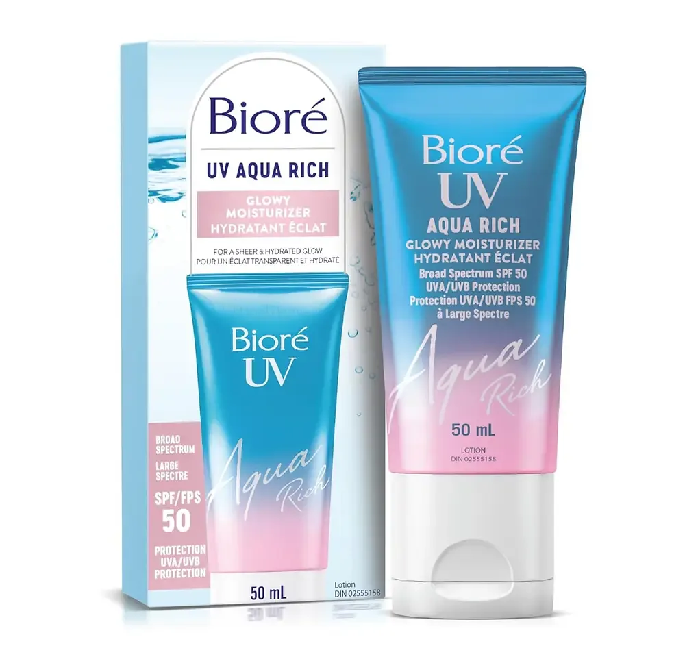 Biore UV Aqua Rich Glowy Moisturizer SPF 50