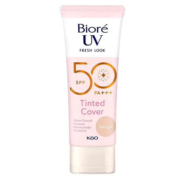 Biore UV Fresh Look Tinted Cover SPF 50
