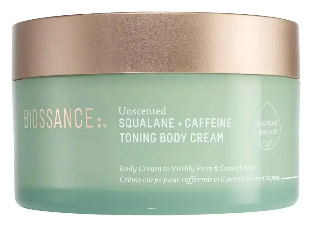 Biossance Squalane + Caffeine Toning Body Cream - Unscented