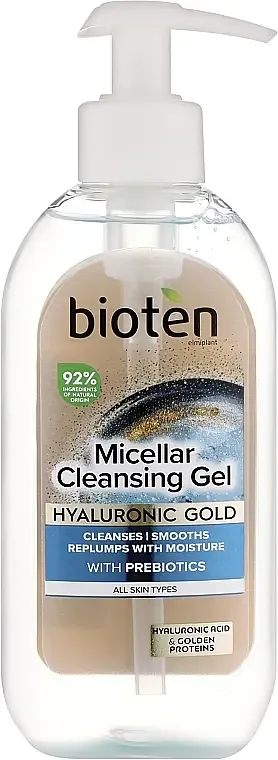 Bioten Hyaluronic Gold Micellar Cleansing Gel