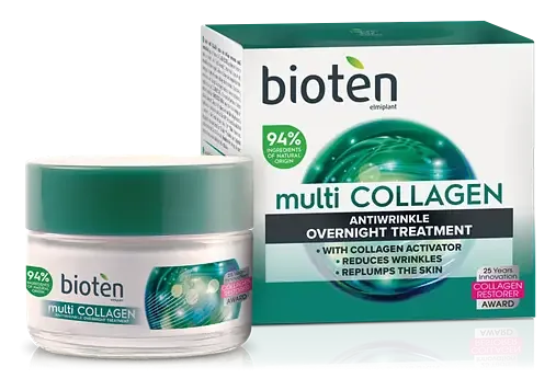 Bioten Multi Collagen Antiwrinkle Overnight Treatment