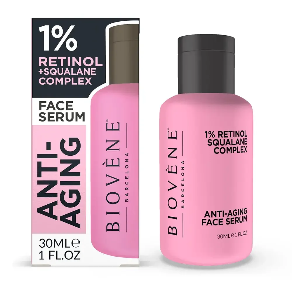 Biovène Barcelona Anti-Aging 1% Retinol + Squalane Complex Face Serum