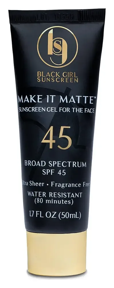 Black Girl Sunscreen Make It Matte SPF 45 Sunscreen