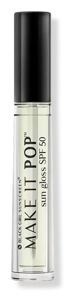 Black Girl Sunscreen Make It Pop Sungloss SPF 50