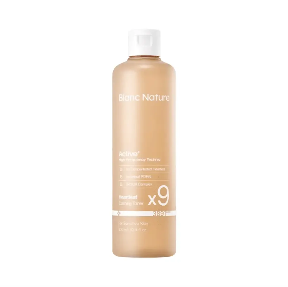Blanc Nature Active High-Frequency Technic Heartleaf Calming Toner X9