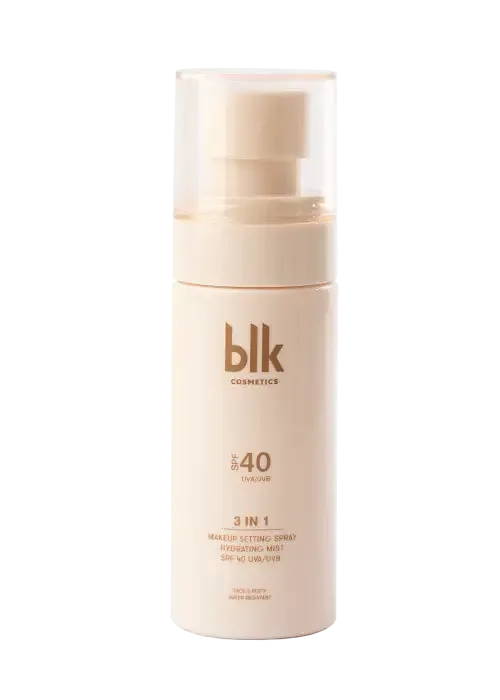 Blk Cosmetics Fresh 3in1 Makeup Setting Spray & Hydrating Mist SPF 40 UVA/UVB