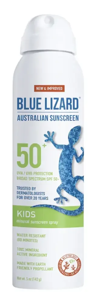 Blue Lizard Kids Mineral Sunscreen Spray SPF 50+