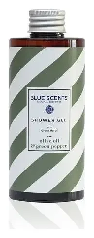 Blue Scents Shower Gel Olive Oil & Green Pepper