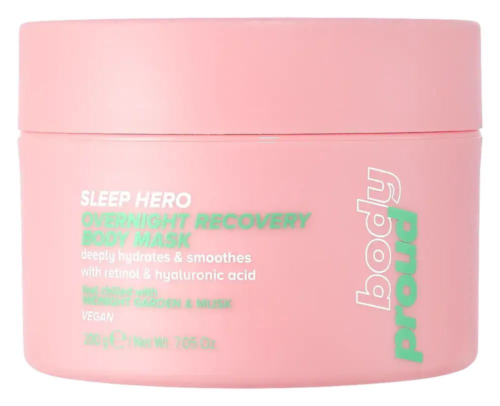 Body Proud Sleep Hero Overnight Recovery Body Mask
