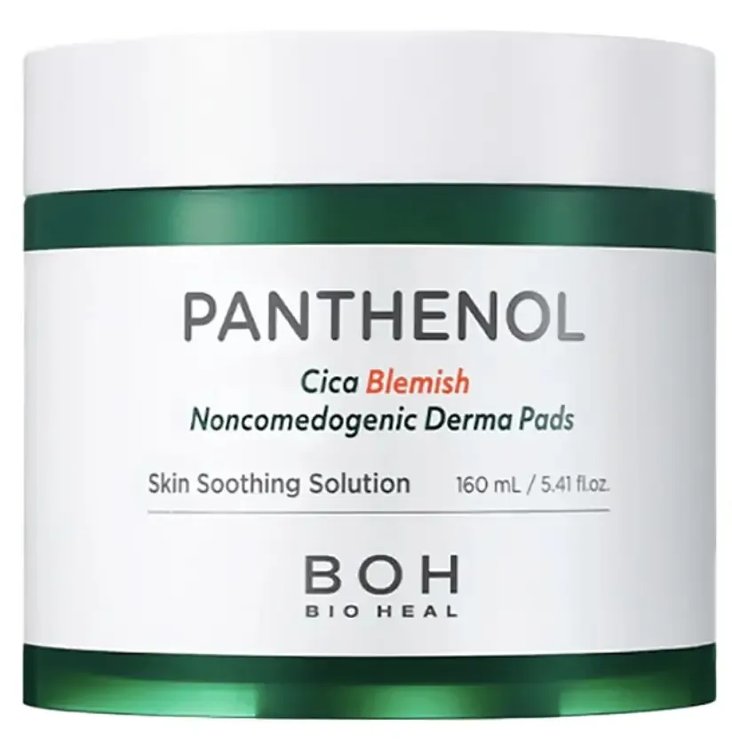 BOH Bio Heal Panthenol Cica Blemish Noncomedogenic Derma Pad