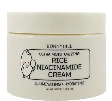 Bonnyhill Ultra Moisturizing Rice Niacinamide Cream Illuminating + Hydrating